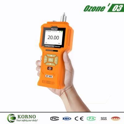IP66 CE Certified Portable Ozone Gas Detector O3 Gas Instrument with Pump