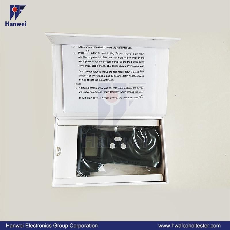 Modular Fuel-Cell Sensor Breathalyzer for Workplace (AT8080)
