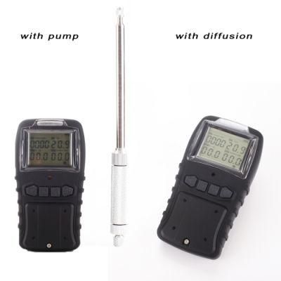 Ce Approved Monitoring System Multi Gas Detector for Co, O2, H2s, Lel