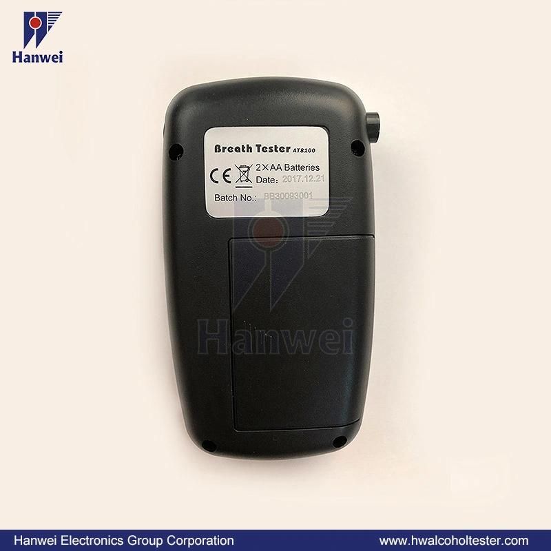 High-Accuracy Fuel-Cell Sensor At8100 Professional Breathalyzer