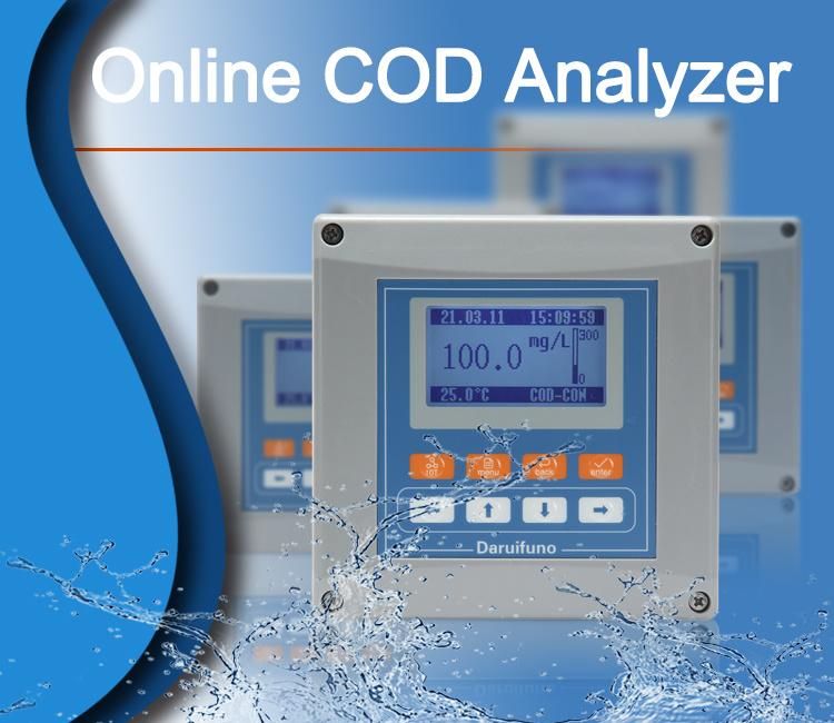 Graphic Lattice LCD Online Cod Controller Digital Cod Meter for Water Analysis