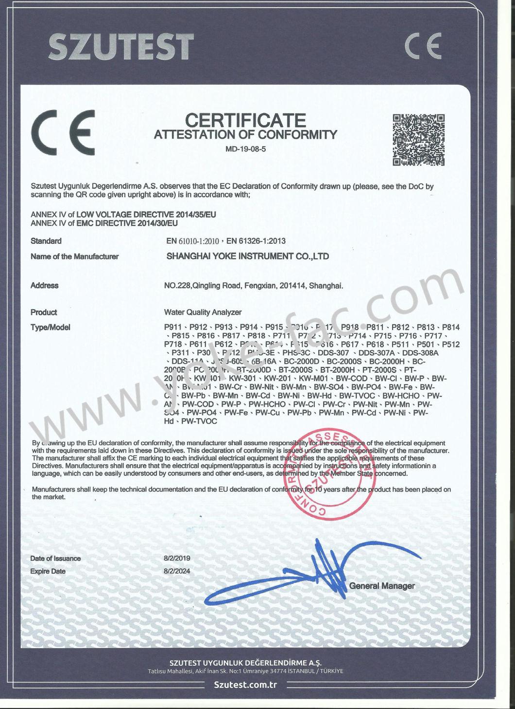 Laboratory Conductivity Ec Meter