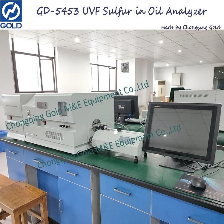 Rapid ASTM D5453 UV Fluorescence Sulfur Analyzer