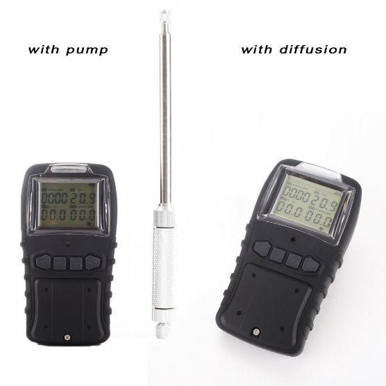 Ce Approved 4 in 1 Handheld Multi Gas Sensor