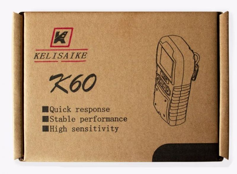 Ce Approved Portable Multi Gas Detector for H2s O2 Co CH4 Lel Detecting