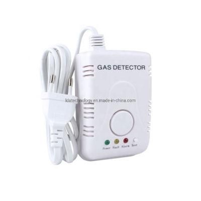 Wall Mounted Home Use Gas Detector Monitor with Valve Closing