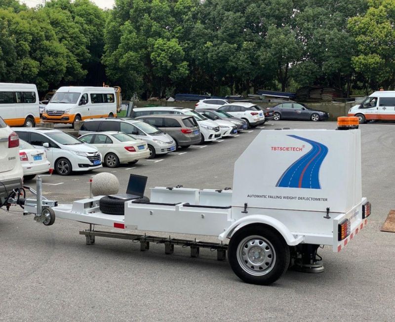 Road Pavement Fully-Automatic Trailer-Mounted Falling Weight Deflectometer (FWD)