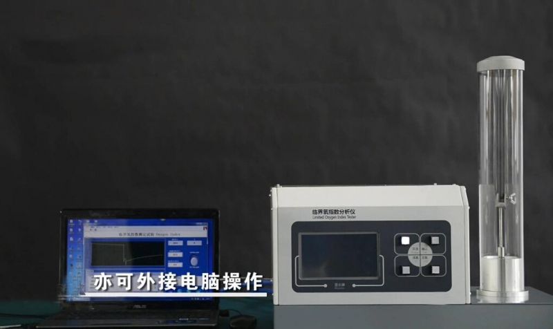 Computer Control Automatic Limited Oxygen Index Analyzer for Cable Material Testing