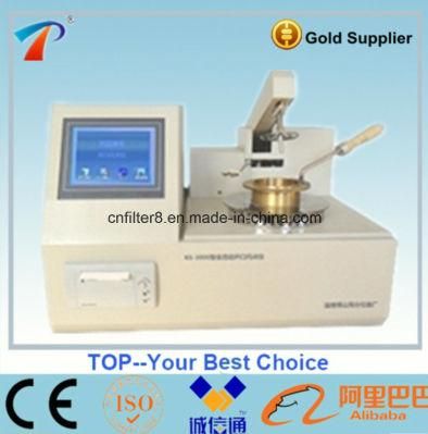 ASTM D92 Fully Automatic Petroleum Products Flash Point Open Cup Analysis Equipment (TPO-3000)