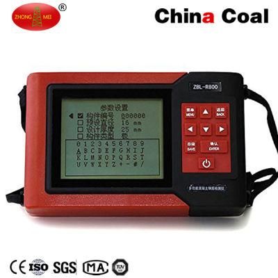 Signal Trigger Concrete Rebar Distribution Locator Scanner Ultrasonic Detector Meter