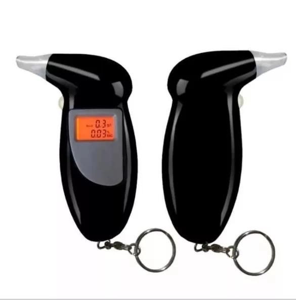 Portable Handheld Digital Breathalyzer Breath Alcohol Tester for Drunk Driving or Alcohol Breathalyzer with Key Chain