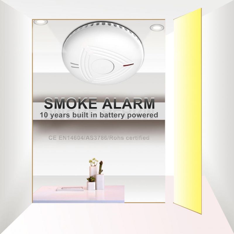 Co Detector and Photo Electronic Smoke Sensor Gas Analysis CE as Independent Photo Electronic Smoke and Co Detector and Alarm