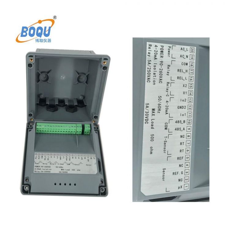 Online Digital pH Sensor RS485 Output Connect with PLC Controller Desktop