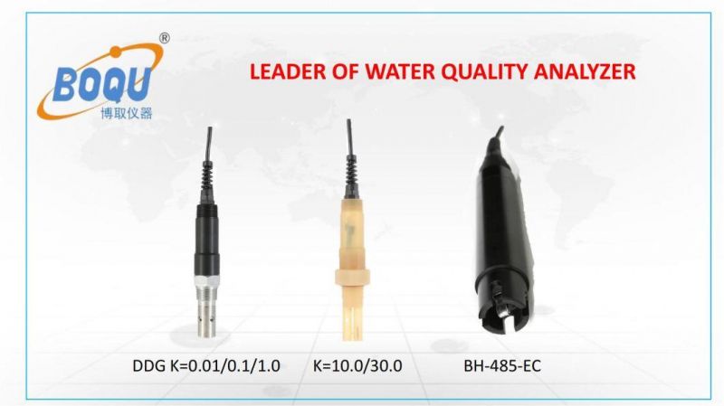 Boqu Ddg-2080X 4-20mA/RS485 Output Wall Mounted for Food and Beverage Industry Plant Online Ec Conductivity Analyzer