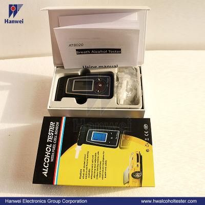 At8020 Fuel Cell Sensor Alcohol Tester High Quality Breathalyzer for Consumer Use
