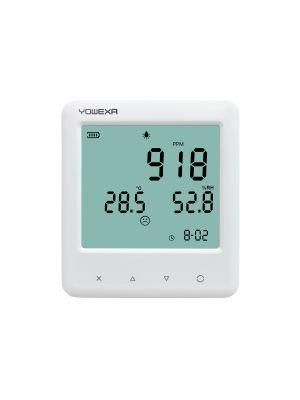 Yem-40 Indoor Temperature Humidity CO2 Indicator, Air Quality Monitor
