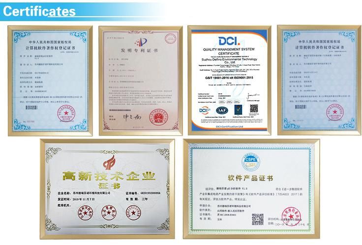 CE ISO9001 SGS Online Water pH ORP Probe Certificate with Customized Cable Length