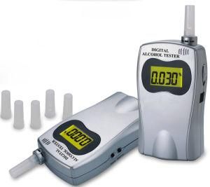 Professional Digital Alcohol Tester with Replace Mouthpieces and Backlight