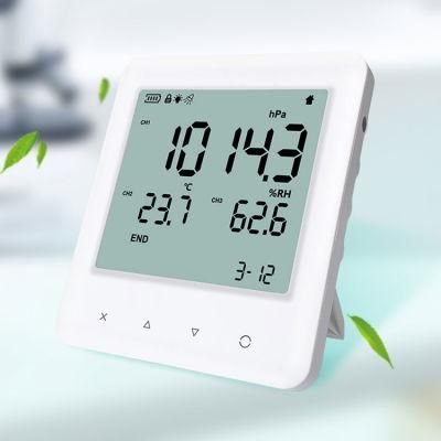 Indoor Digital Sensor Gauge Hygrometer Thermometer Air Pressure Meter Temperature Humidity Monitor