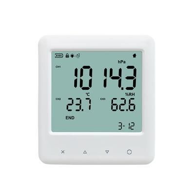 3-in-1 Indoor Temperature and Humidity Station Barometer