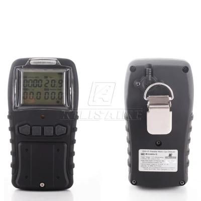 Handheld CH4 Co O2 H2s Voc CO2 Gas Detector Portable Multi-Gas Detector