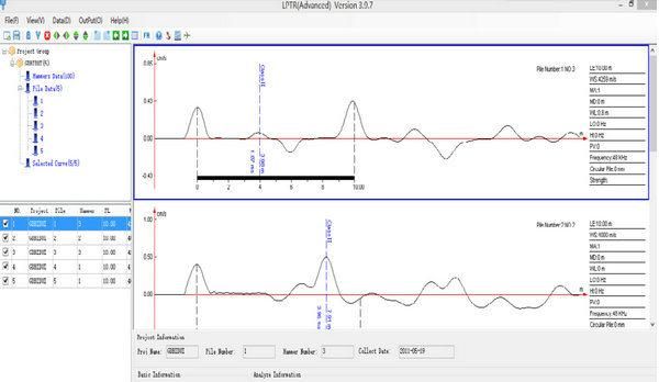 Low Strain Dynamic Pile Test