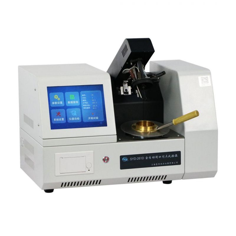 ASTM  D93  SYD-261D Automatic Cleveland Open Cup Flash Point Tester