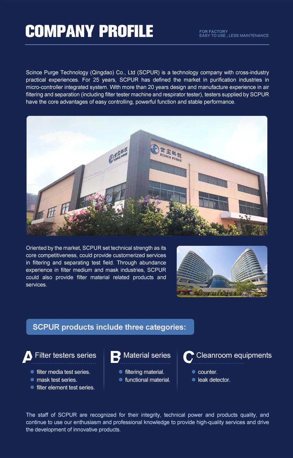 General Ventilation Air Filter Test Board Comply with ISO 16890