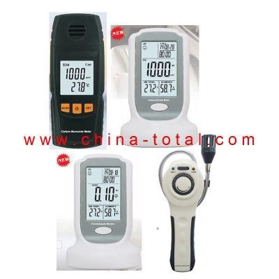 Gas (HCHO, CO2, CO, Combustible Gas) Detector