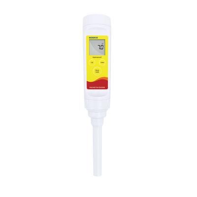 Cheap Small Size Portable Type Pocket pH Meter Temperature Meter with Measuring Point