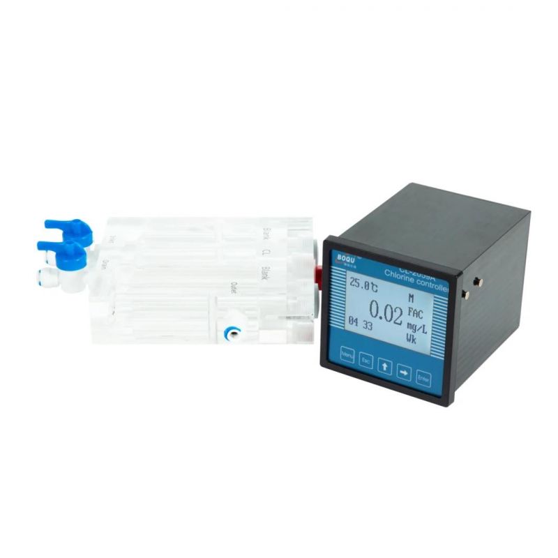 Online Residual Chlorine Meter and Sensor Used in Waste Water