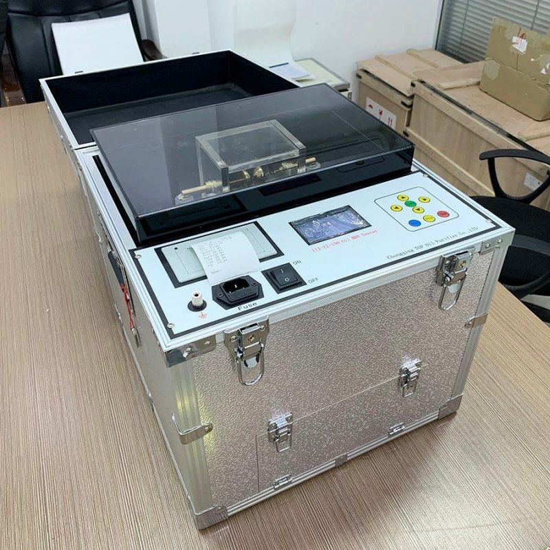 100kv Bdv Test Dielectric Transformer Oil Measuring Instrument