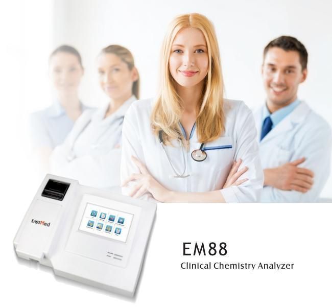 Eastmed Em88 Semi Auto Chemistry Analyzer Price for Hospital Use