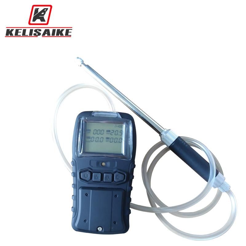 Portable Gas Detector Lithium-Ion Rechargeable Battery Gas Detection Alarm