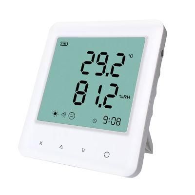 Humidity Temperature Indicator with Over-Limit Alarm