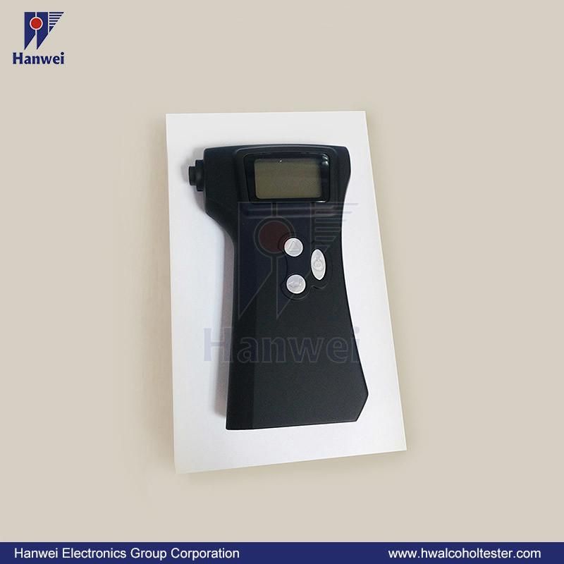 Switchable Result Units Red Backlight Breathalyzer with Fuel Cell Sensor (AT8080)