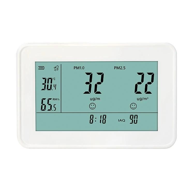 Yeh-310 Digital Indoor Hygrometer Thermometer Haze (PM2.5/1.0/10) Concentration Temperature Humidity Monitor