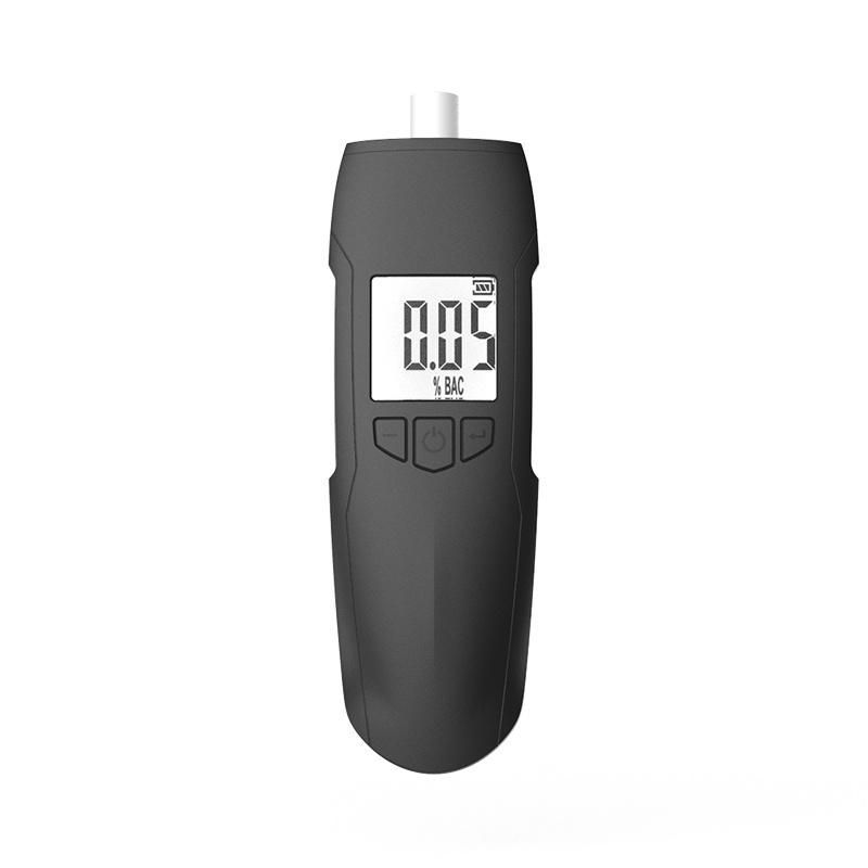 Japan Portable White LED Digital Display Breathalyzer Mg/I, G/L, %Bac Personal Alcohol Tester