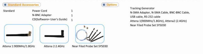 Suin Brand Max 7.5GHz SA9100/9200 Series RF Spectrum Analyzer