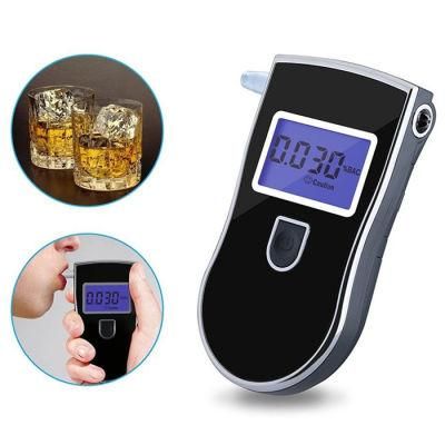 Professional Digital Device Breathalyzer Analyzer Breath Alcohol Tester