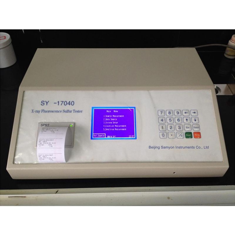 Sulfur Content Tester, X-ray Fluorescence Sulfur Tester