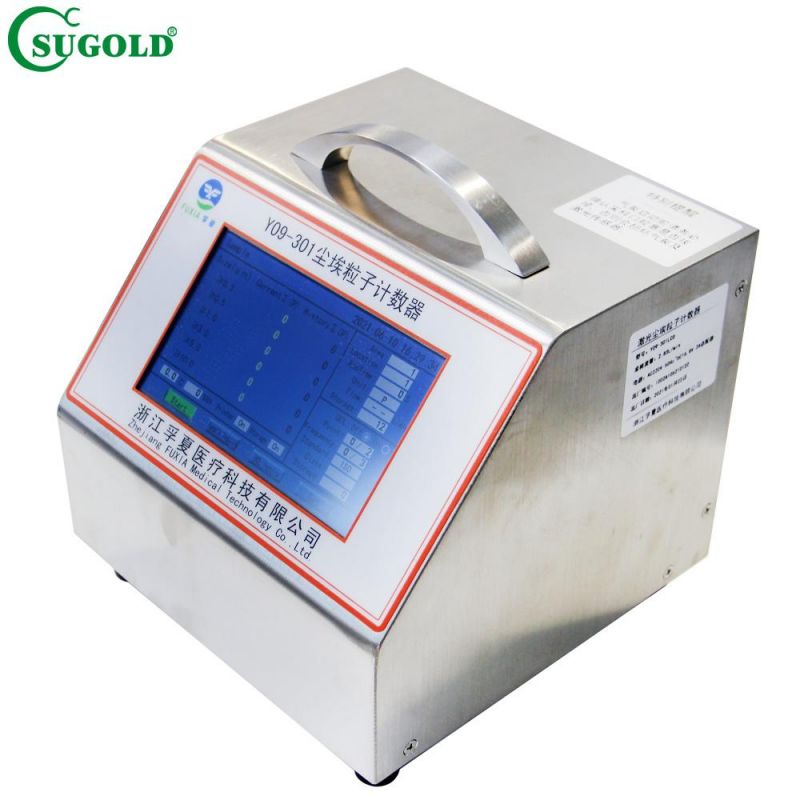 Sugold Y09-301LCD Factory Portable Dust Counter Airborne Particle Counter