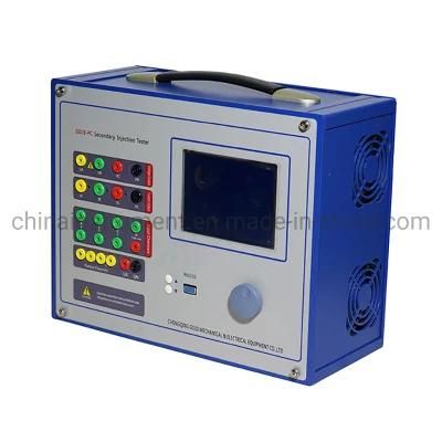 3 Phase Microcomputer Relay Protection Tester Secondary Current Injection Test Device Test Kit