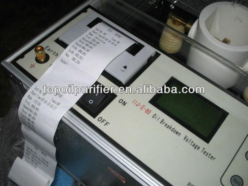 Insulation Oil Dielectric Strength Tester