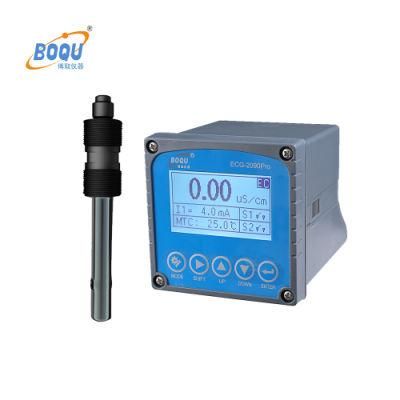 Boqu Ddg-2090PRO with 0-2000us/Cm Analog Electrode for STP and ETP Online Conductivity Analyzer