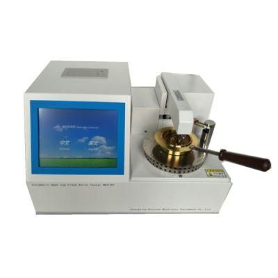 ASTM D92 Engine Oil Open Cup Flash Point Testing Equipment