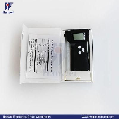 Switchable Result Units Red Backlight Breathalyzer with Fuel Cell Sensor (AT8080)