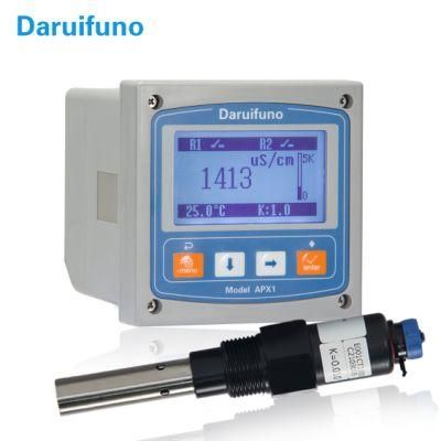Online Conductivity Probe Salinity Sensor with High Temperature Resistance