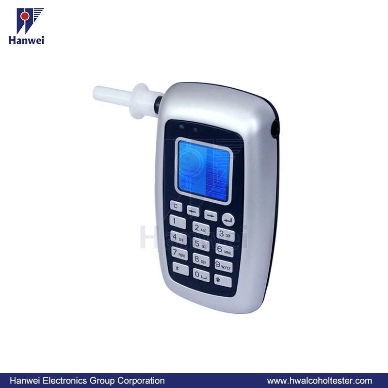 2021 LED Display Digital Portable Breath Personal Breathalyzers Alcohol Tester with Mouthpiece