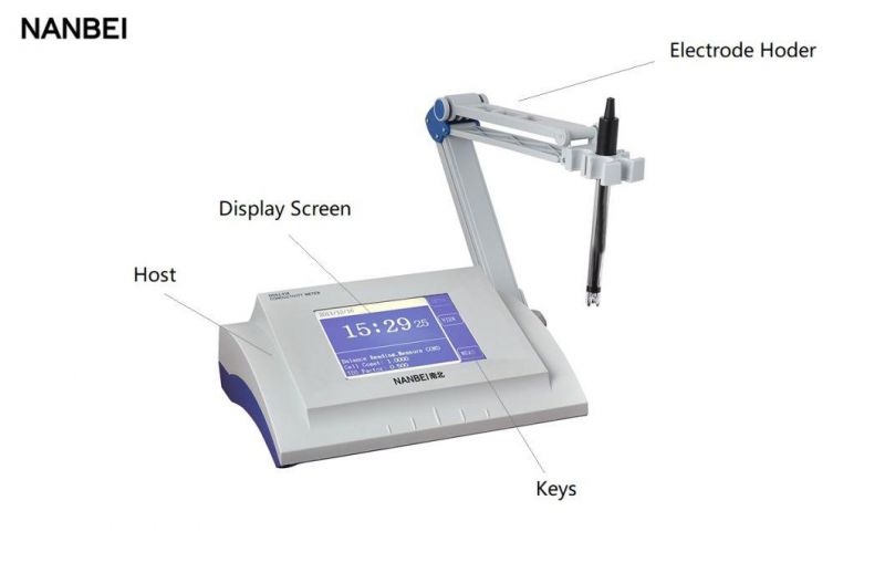 Ce Confirmed Lab 2 Points Calibration Conductivity Meter